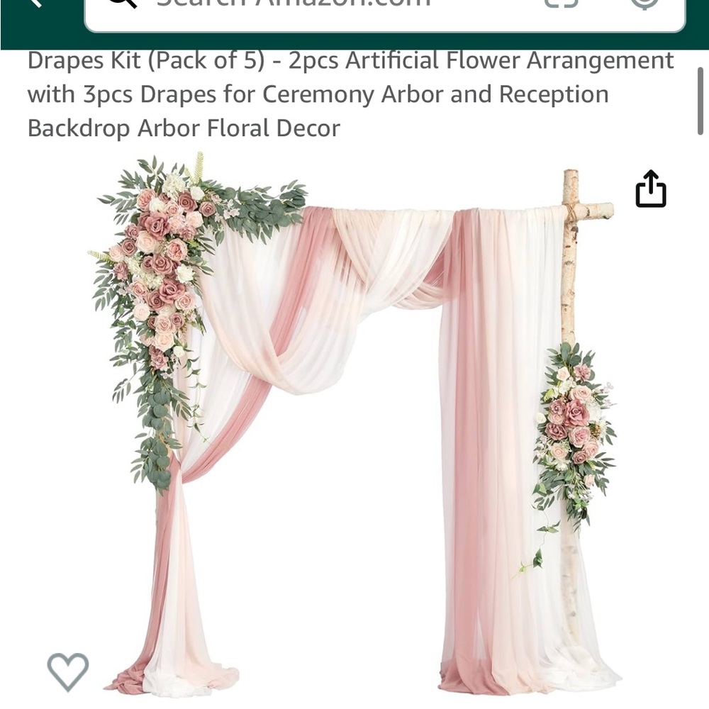 COPY - Iings moments arch flowers
